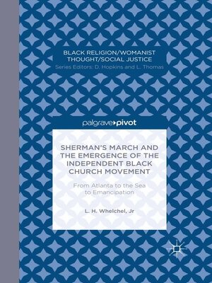 cover image of Sherman's March and the Emergence of the Independent Black Church Movement